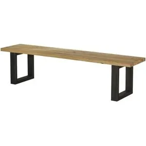 Gray & Jones Kufen-Sitzbank  Black Coast One ¦ holzfarben ¦ Maße (cm): B: 40 H: