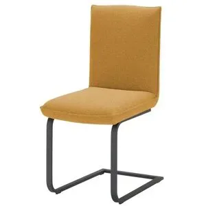 Koinor Polsterschwingstuhl  Dining System 3 ¦ gelb ¦ Maße (cm): B: 48 H: 94 T: