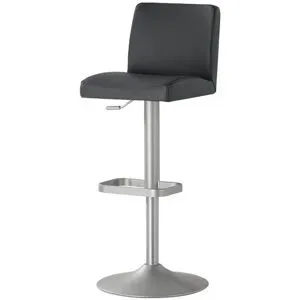 Höffner Barhocker  MyTina ¦ schwarz ¦ Maße (cm): B: 44 T: 36.0