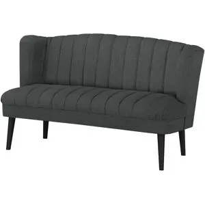 Switch Refresh Küchensofa  Rina ¦ schwarz ¦ Maße (cm): B: 156 H: 92 T: 76.0