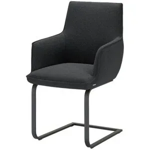 Koinor Polsterschwingstuhl  Dining System 3 ¦ schwarz ¦ Maße (cm): B: 57 H: 95