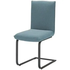 Koinor Polsterschwingstuhl  Dining System 3 ¦ blau ¦ Maße (cm): B: 48 H: 94 T:
