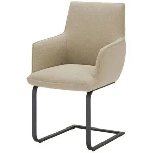 Koinor Polsterschwingstuhl  Dining System 3 ¦ beige ¦ Maße (cm): B: 57 H: 95 T: