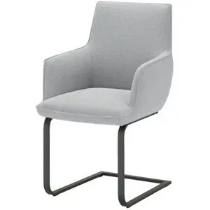 Koinor Polsterschwingstuhl  Dining System 3 ¦ grau ¦ Maße (cm): B: 57 H: 95 T: