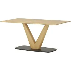 Koinor Säulentisch massiv  Dining System 3 ¦ holzfarben ¦ Maße (cm): B: 80 H: 76