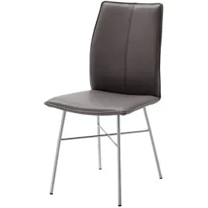 Höffner Polsterstuhl  Capri ¦ braun ¦ Maße (cm): B: 46 H: 93 T: 56.0