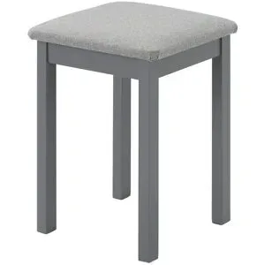 Höffner Hocker  David ¦ grau ¦ Maße (cm): B: 36 H: 47 T: 36.0