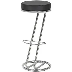 Höffner Barhocker  Zeta ¦ schwarz ¦ Maße (cm): B: 35 H: 82 T: 35.0