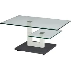 Höffner Couchtisch  Hadar ¦ weiß ¦ Maße (cm): B: 60 H: 42,5