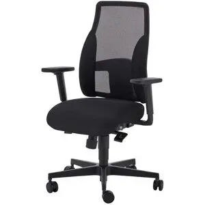 Höffner Bürodrehstuhl  Sitness Profi Comfort ¦ schwarz ¦ Maße (cm): B: 64 H: 120 T: 64.0
