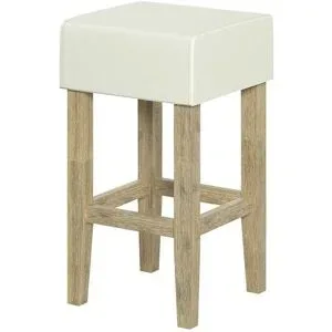 Höffner Tresenhocker aus massivem Akazienholz Sahara ¦ holzfarben ¦ Maße (cm): B: 35 H: