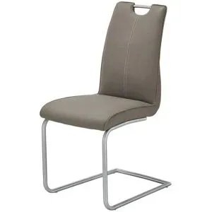 Höffner Schwingstuhl  1561 ¦ braun ¦ Maße (cm): B: 43 H: 98 T: 52.0