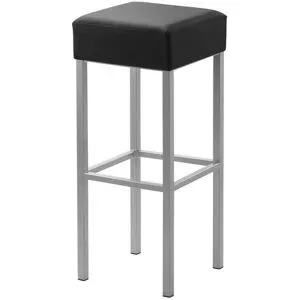 Höffner Barhocker  MyCubus ¦ schwarz ¦ Maße (cm): B: 34 H: 82 T: 34.0