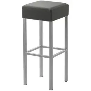 Höffner Barhocker  MyCubus ¦ grau ¦ Maße (cm): B: 34 H: 82 T: 34.0