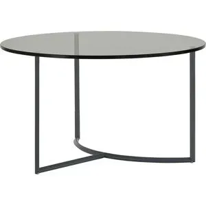 Höffner Couchtisch  Hesel ¦ grau ¦ Maße (cm): H: 41  Ø: 70