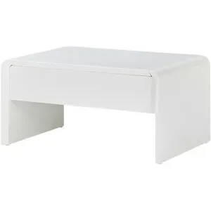 Höffner Couchtisch mit Funktion  Ponza ¦ weiß ¦ Maße (cm): B: 60 H: 46