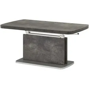 Höffner Couchtisch  Jamaika ¦ schwarz ¦ Maße (cm): B: 63 H: 53