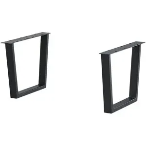 Höffner Couchtischgestell  Comida ¦ schwarz ¦ Maße (cm): B: 50 H: 44