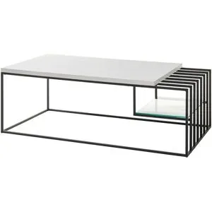 Höffner Couchtisch  Juna ¦ weiß ¦ Maße (cm): B: 60 H: 40
