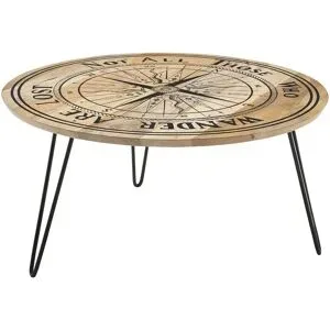 Höffner Couchtisch  Mallin ¦ holzfarben ¦ Maße (cm): B: 90 H: 46