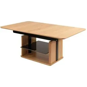 Höffner Couchtisch  Velbert ¦ holzfarben ¦ Maße (cm): B: 70 H: 54