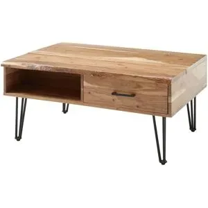 Höffner Couchtisch  Manila ¦ holzfarben ¦ Maße (cm): B: 72 H: 50
