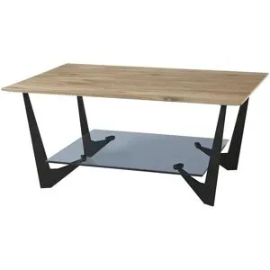 Höffner Couchtisch  Malo ¦ schwarz ¦ Maße (cm): B: 60 H: 40