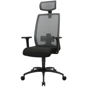 home worx Bürodrehstuhl  Home Worx Office 160 ¦ schwarz ¦ Maße (cm): B: 68 H: