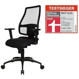 home worx Bürodrehstuhl  Home Worx Office 95 ¦ schwarz ¦ Maße (cm): B: 70 H: 108