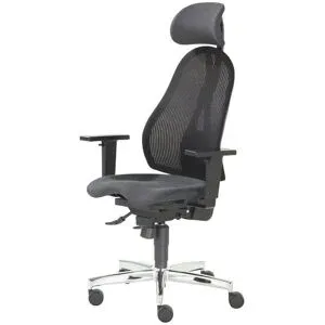 Höffner Bürodrehstuhl  Sitness Profi 650 ¦ schwarz ¦ Maße (cm): B: 64 H: 120 T: 64.0