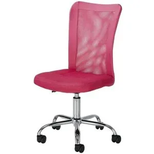 Höffner Drehstuhl  Ill ¦ rosa/pink ¦ Maße (cm): B: 43 H: 88 T: 56.0