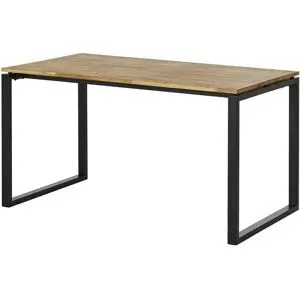 Höffner Schreibtisch  Black Line ¦ holzfarben ¦ Maße (cm): B: 80 H: 76