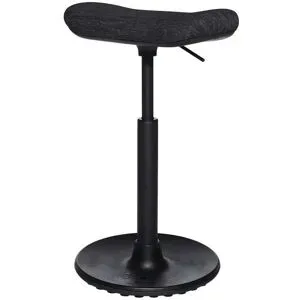 Höffner Hocker  Sitness UP 2 ¦ schwarz ¦ Maße (cm): B: 35 H: 57 T: 35.0