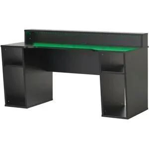Höffner Gaming Tisch  Zocker 2 ¦ schwarz ¦ Maße (cm): B: 160 H: 91,1 T: 72.0