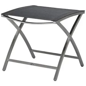 a casa mia Hocker  London ¦ grau ¦ Maße (cm): B: 48 H: 47 T: 45.5