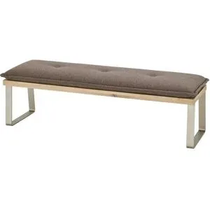 Höffner Bettbank  Kaja ¦ braun ¦ Maße (cm): B: 140 H: 40 T: 44.0