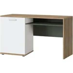 Höffner Schreibtisch  Twenty ¦ holzfarben ¦ Maße (cm): B: 130 H: 74,5 T: 50.0
