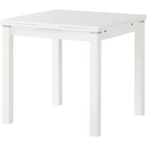 Höffner Esstisch ausziehbar Minimax ¦ weiß ¦ Maße (cm): B: 80 H: 76
