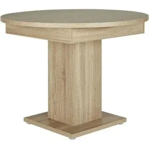Höffner Esstisch ausziehbar  Ludwig ¦ holzfarben ¦ Maße (cm): H: 75  Ø: 100