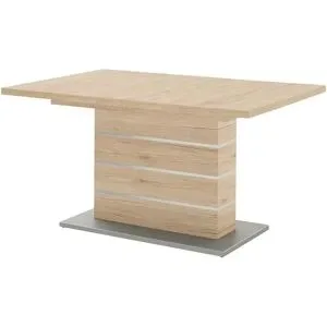 Höffner Säulentisch ausziehbar Dekora ¦ holzfarben ¦ Maße (cm): B: 90 H: 77