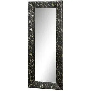 Höffner Spiegel 80 x 180 cm Gesa ¦ schwarz ¦ MDF ¦ Maße (cm): B: 80 H: 180 T: 5.0
