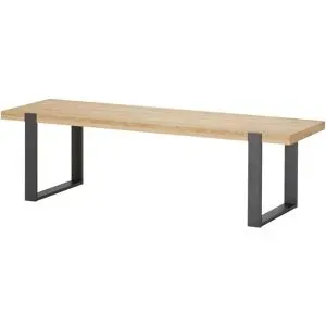Höffner Bettbank  Kava ¦ holzfarben ¦ Maße (cm): B: 140 H: 40 T: 44.0