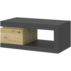 Höffner Couchtisch  Luci ¦ grau ¦ Maße (cm): B: 70 H: 51