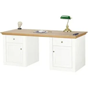 maison bleue Schreibtisch  Petit Chalet ¦ holzfarben ¦ Maße (cm): B: 185 H: 76