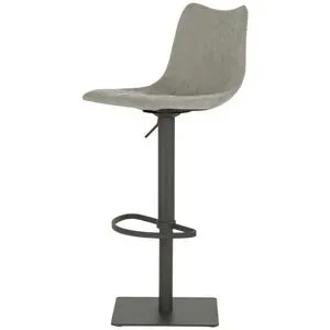 Höffner Barhocker  MyToby ¦ grau ¦ Maße (cm): B: 43 T: 50.0