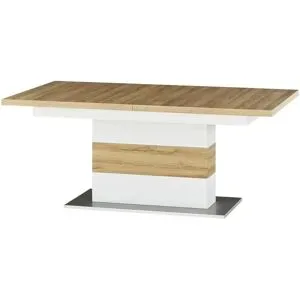 maison bleue Säulentisch  Xanten ¦ holzfarben ¦ Maße (cm): B: 100 H: 77