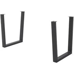 Dine + Mine Tischgestell aus Metall SigNature One ¦ grau ¦ Maße (cm): B: 73 H: