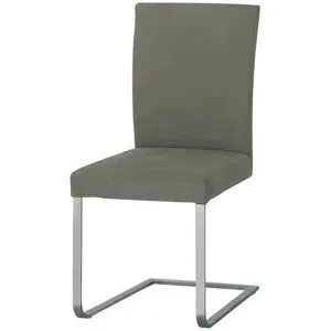 Höffner Polsterschwingstuhl  Canto I ¦ grau ¦ Maße (cm): B: 47 H: 97 T: 60.0