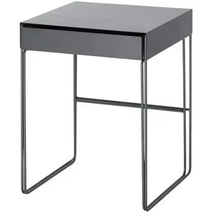 Höffner Beistelltisch  2er-Set  Tora ¦ grau ¦ Maße (cm): B: 41 H: 53