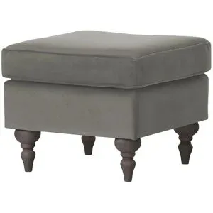 Höffner Hocker  Cozy ¦ grau ¦ Maße (cm): B: 55 H: 44 T: 55.0